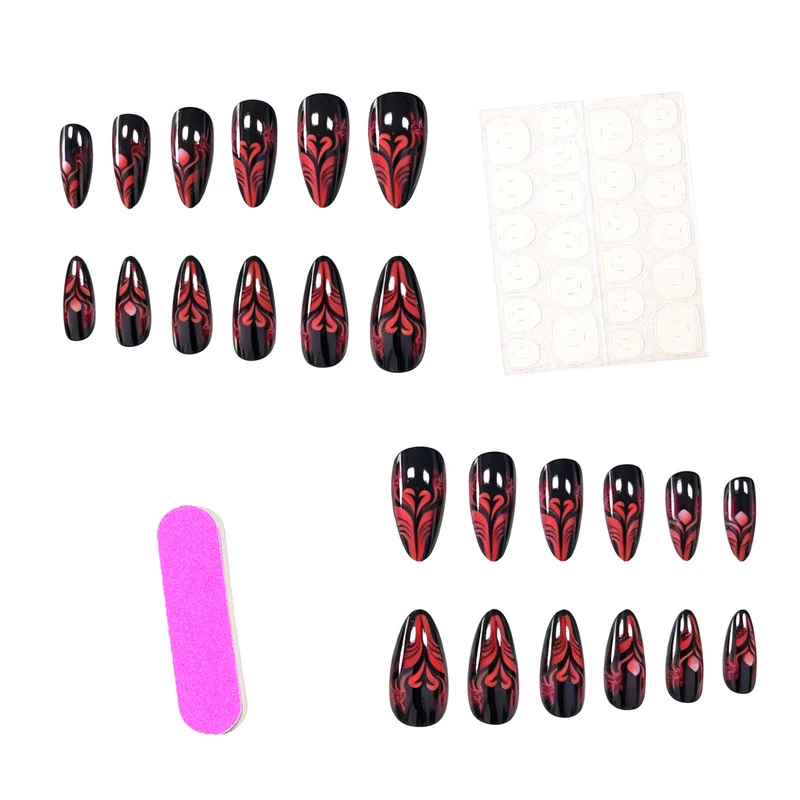 Gothic Fantasy Nail Enhancements Stornfield