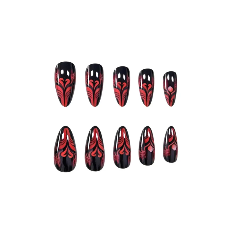 Gothic Fantasy Nail Enhancements Stornfield