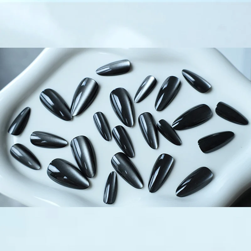 Glossy Stiletto Nail Extensions Stornfield