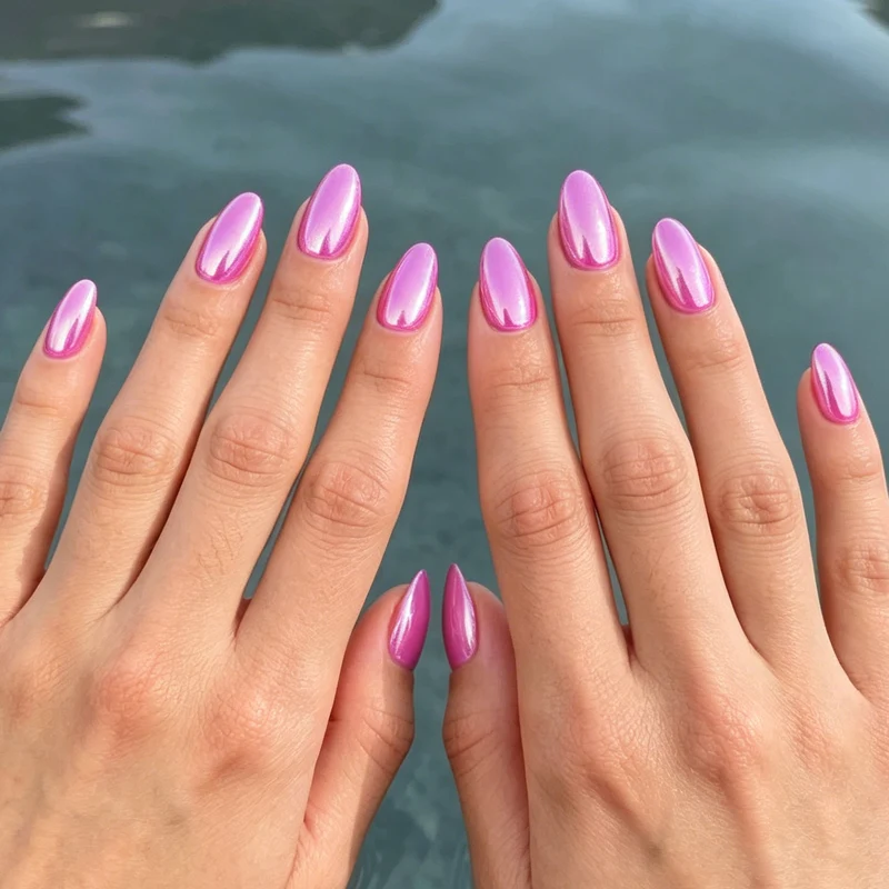 Glossy Stiletto Nail Enhancements Stornfield