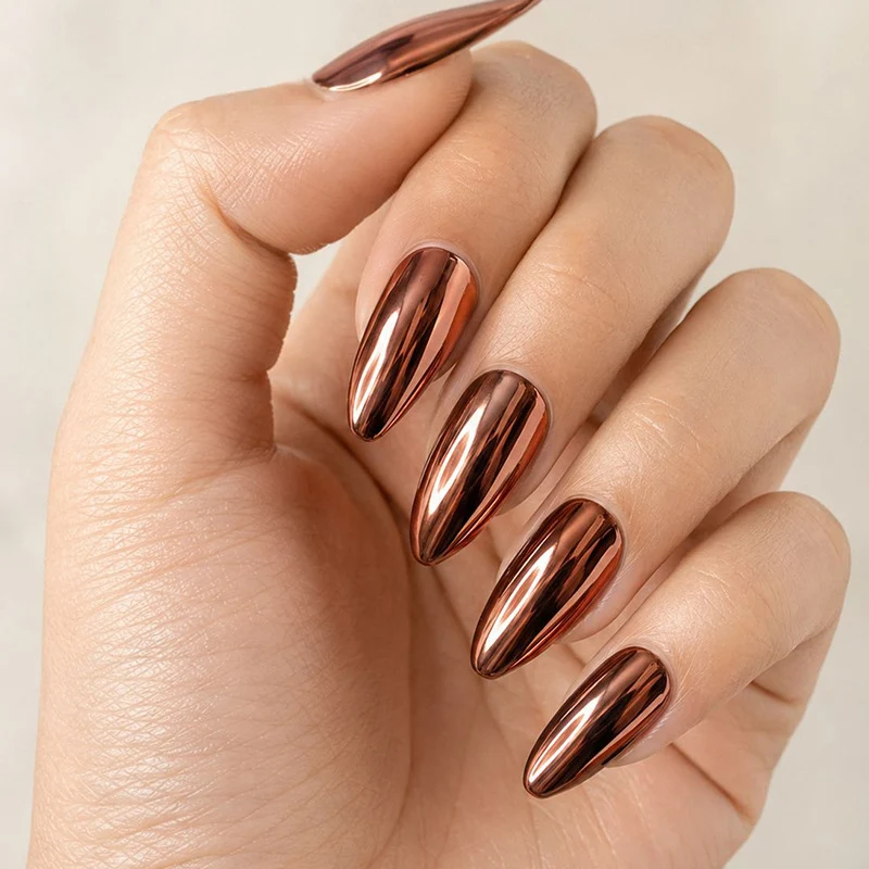 Glossy Stiletto Nail Art Extensions Stornfield