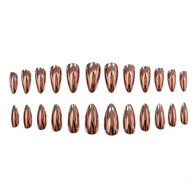 Glossy Stiletto Nail Art Extensions Stornfield
