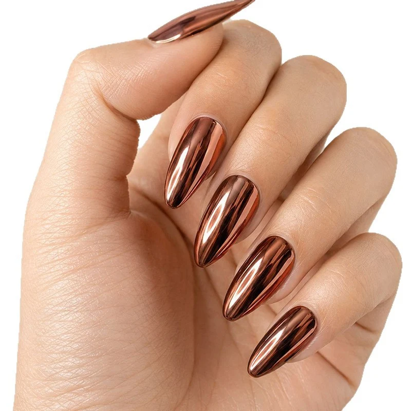 Glossy Stiletto Nail Art Extensions Stornfield