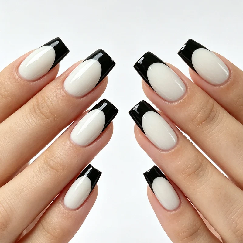 Glossy Stiletto Nail Art Enhancements Stornfield