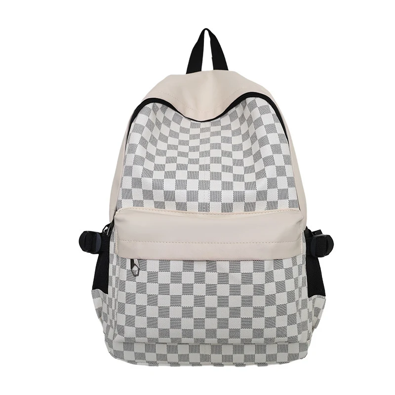 Modische Karomuster-Rucksack Karnz