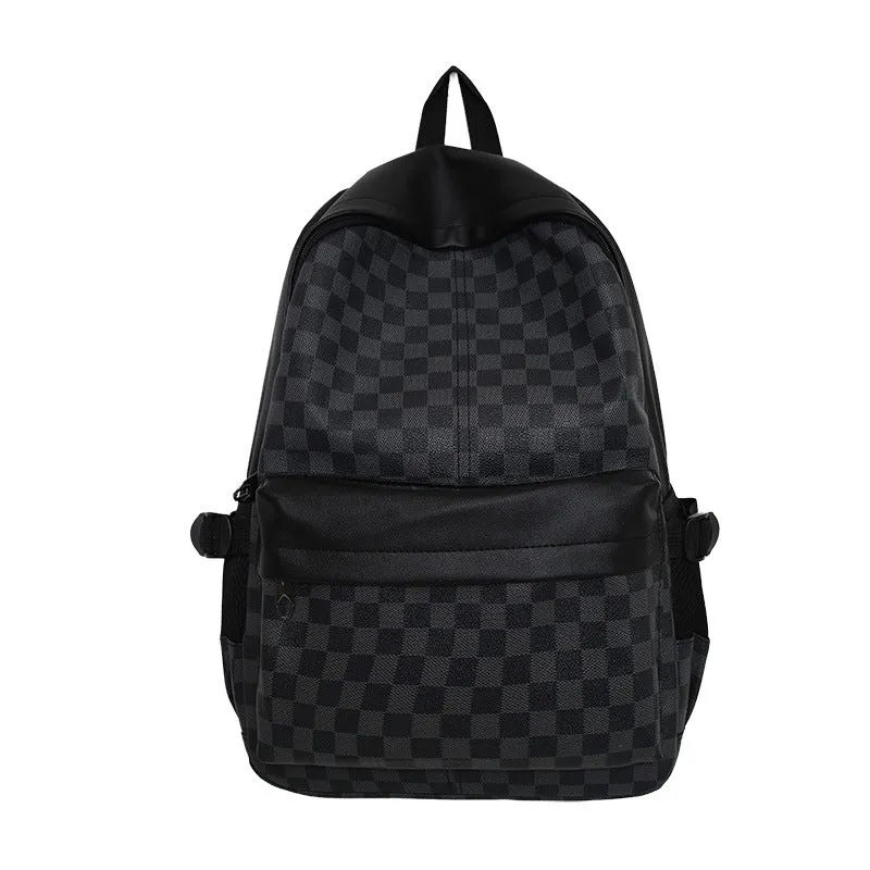 Modische Karomuster-Rucksack Karnz
