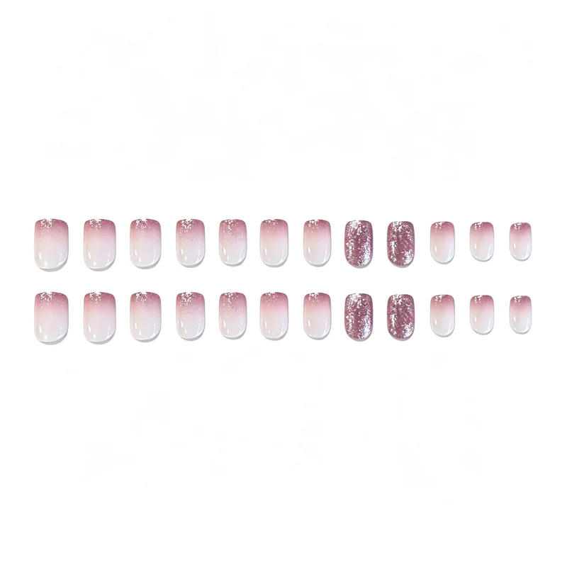 Glittery Ombre Nail Art Enhancements Stornfield