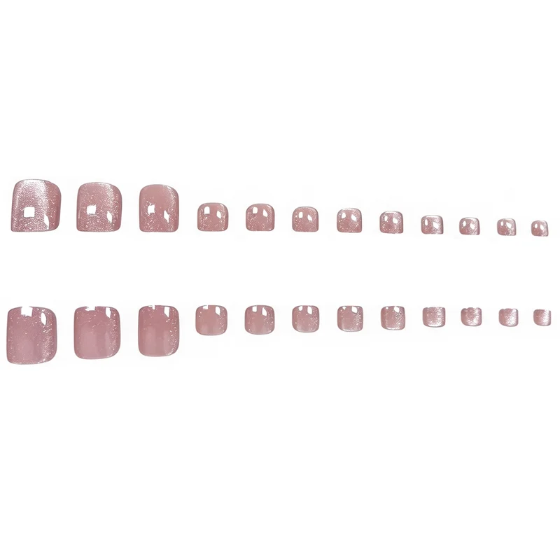 Glittering Pedicure Nail Enhancements Stornfield