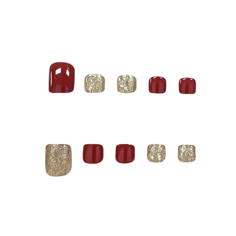 Glamorous Pedicure Nail Art Stornfield
