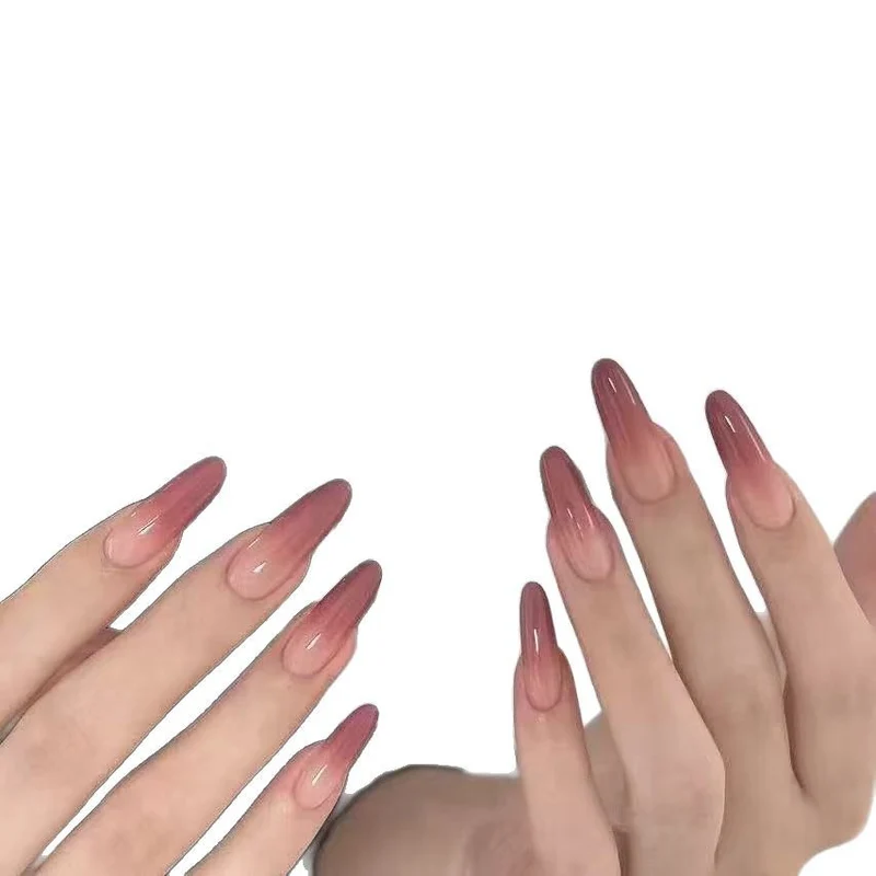 Glamorous Ombre Acrylic Nail Extensions Stornfield