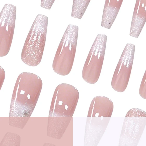 Glamorous Glittery Nail Extensions Stornfield