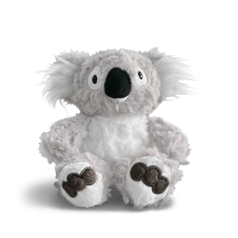 Plush Koala Sitting Cuddle Toy with Ultra-Soft Faux Fur and Embroidered Paw Pads Stornfield