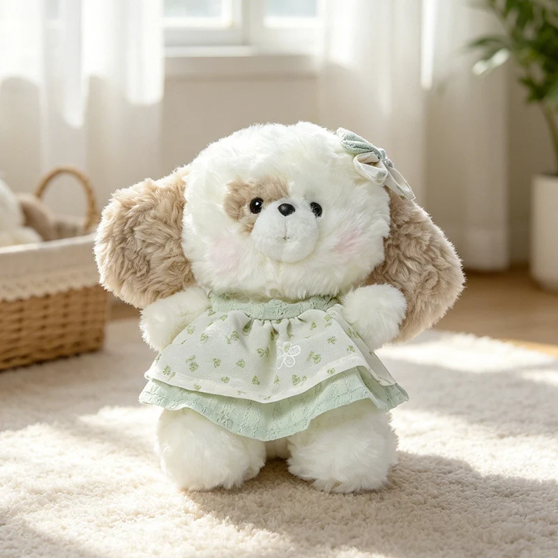 Plush Bunny Dress-Up Sitting Cuddler with Floppy Ears and Embroidered Face Stornfield