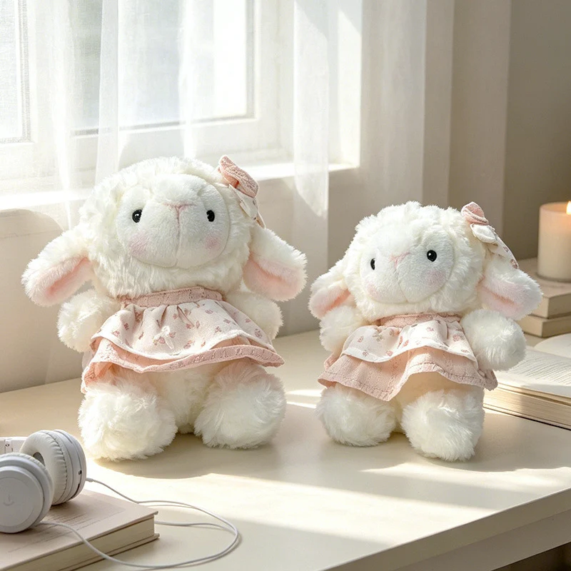 Plush Bunny Dress-Up Sitting Cuddler with Floppy Ears and Embroidered Face Stornfield