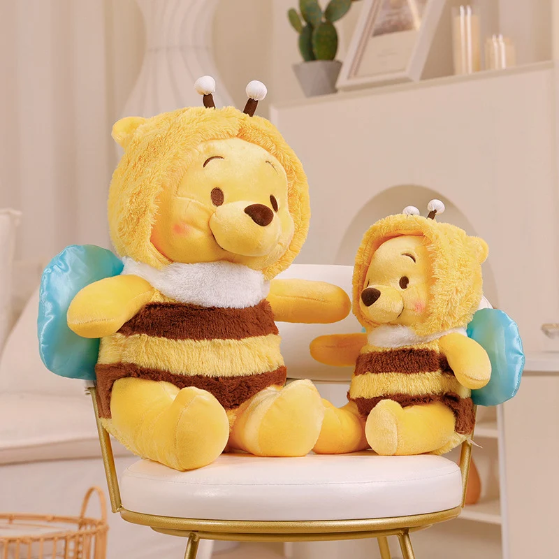 Plush Bear in Bee Costume Cuddly Hooded Stuffed Toy Stornfield