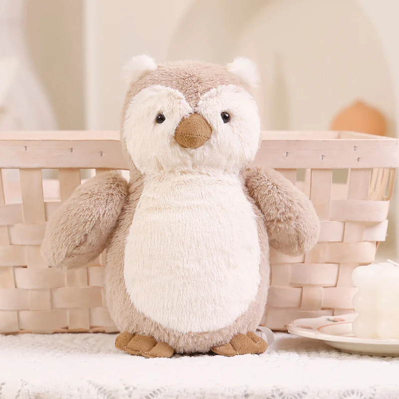 Soft Grey Elephant Plush Lovey with Rounded Belly Floppy Ears & Embroidered Safety Eyes Stornfield
