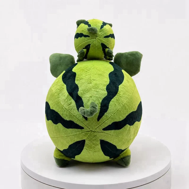 Round Camouflage Pig Plush Collectible Soft Toy with Leaf-Shaped Ears Stornfield