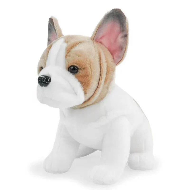 Realistic Border Collie Soft Plush Toy with Fluffy Long Fur Stornfield