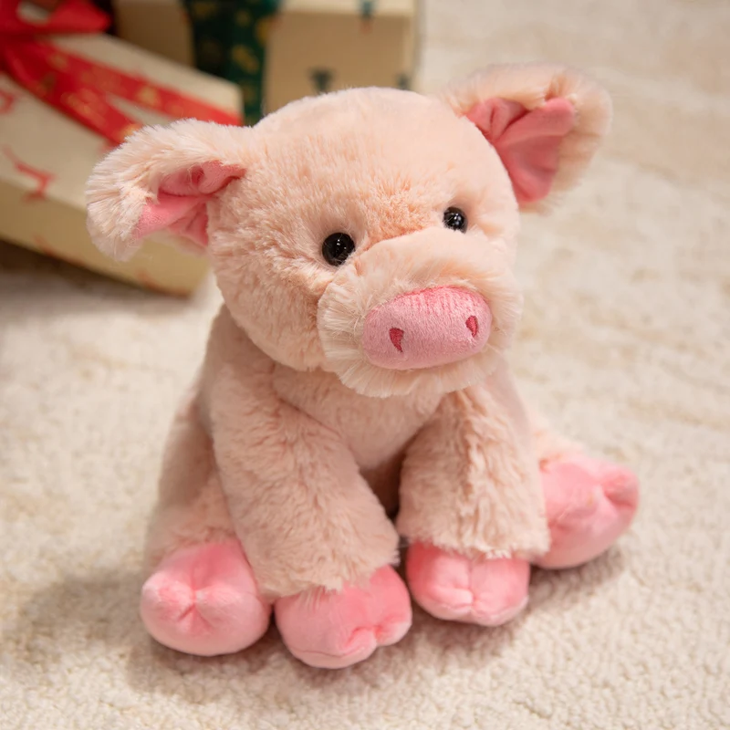 Premium Plush Lamb Comforter Stuffed Toy with Soft Faux-Fur and Embroidered Features Stornfield