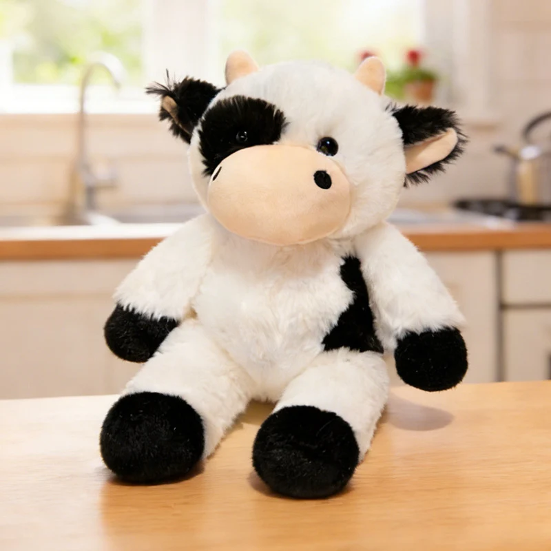 Premium Plush Lamb Comforter Stuffed Toy with Soft Faux-Fur and Embroidered Features Stornfield
