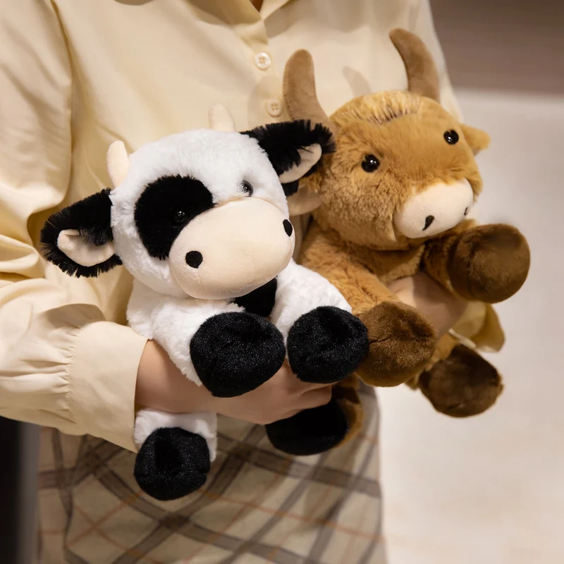 Premium Plush Lamb Comforter Stuffed Toy with Soft Faux-Fur and Embroidered Features Stornfield
