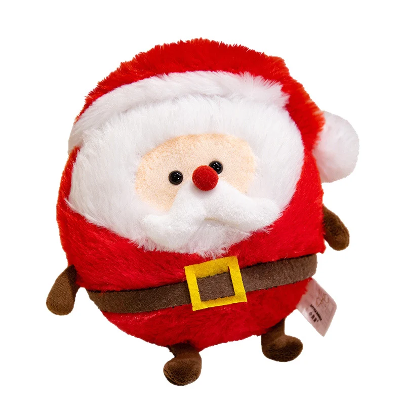 Plush Snowman Holiday Decorative Tabletop Soft Toy with Scarf & Felt Branch Arms Stornfield