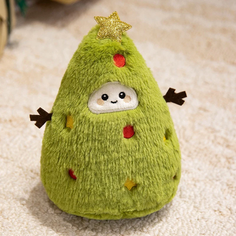 Plush Snowman Holiday Decorative Tabletop Soft Toy with Scarf & Felt Branch Arms Stornfield
