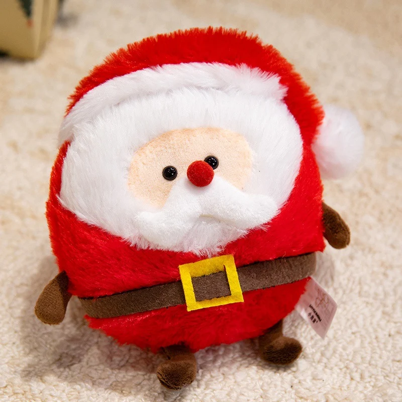 Plush Snowman Holiday Decorative Tabletop Soft Toy with Scarf & Felt Branch Arms Stornfield
