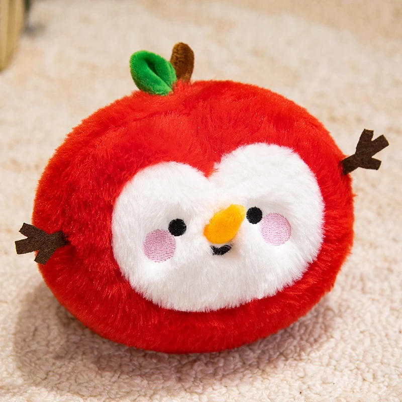 Plush Snowman Holiday Decorative Tabletop Soft Toy with Scarf & Felt Branch Arms Stornfield