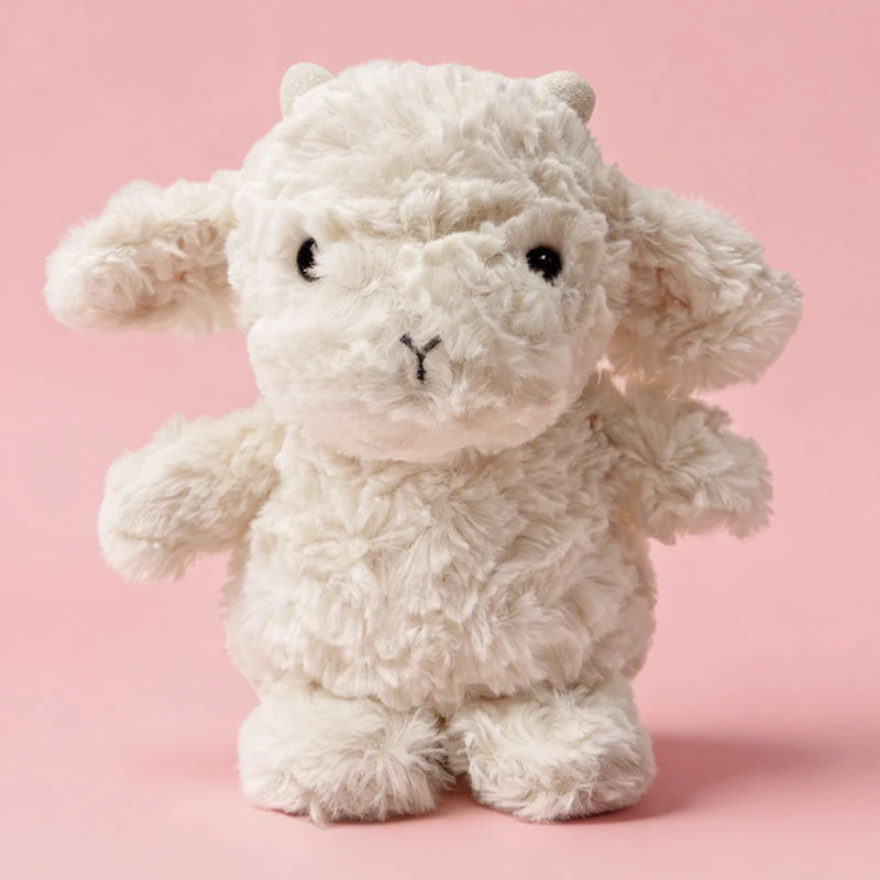 Plush Sitting Duck Soft Toy with Ultra-Soft Faux Fur and Bean-Fill Body Stornfield