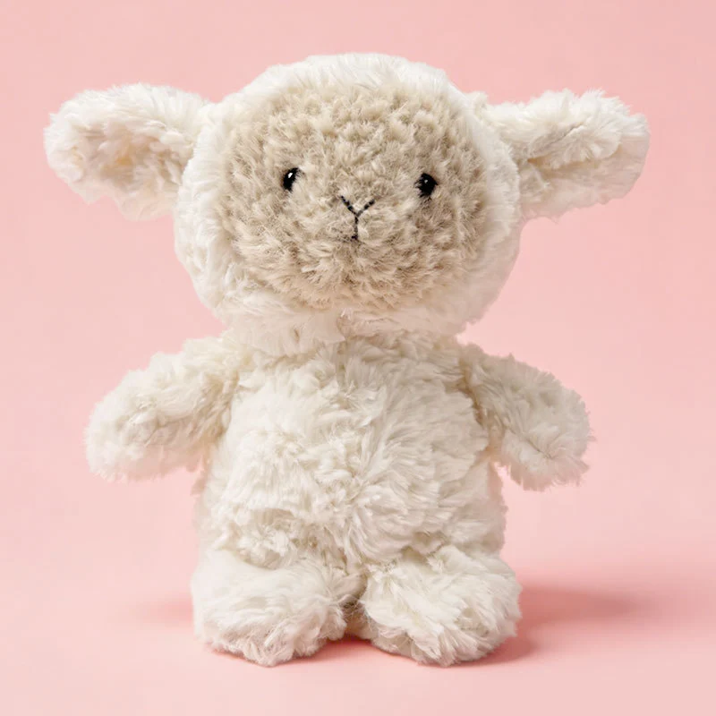 Plush Sitting Duck Soft Toy with Ultra-Soft Faux Fur and Bean-Fill Body Stornfield