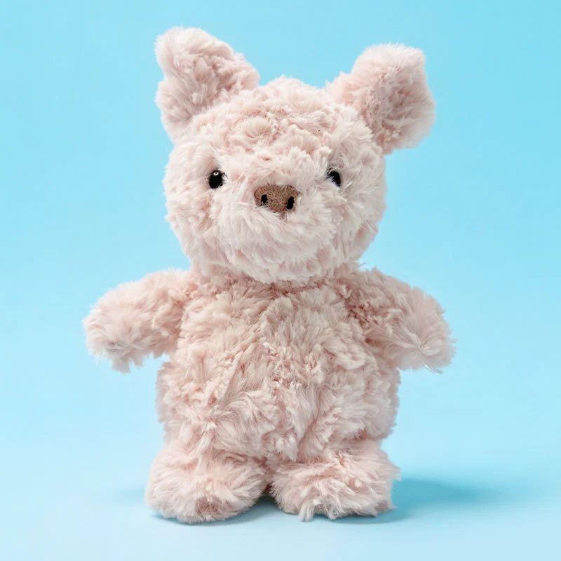 Plush Sitting Duck Soft Toy with Ultra-Soft Faux Fur and Bean-Fill Body Stornfield