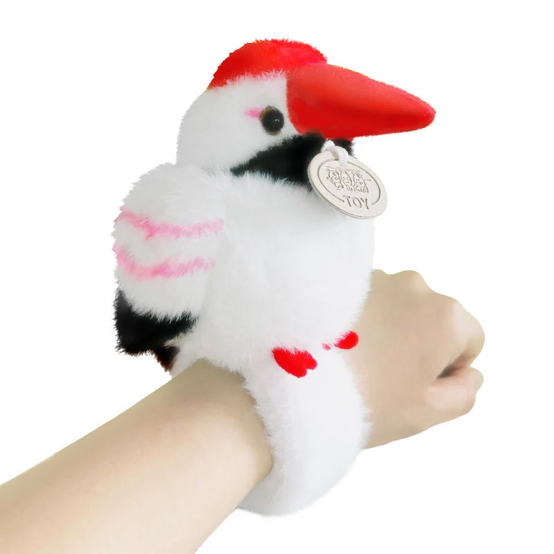 Plush Shoulder-Sitting Toucan Clip-On Companion with Metal Clip and Soft Huggable Body Stornfield