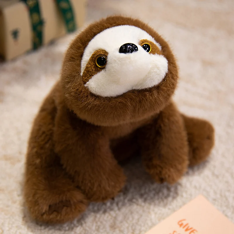 Plush Panda Sitting Cuddle Toy with Round Head and Realistic Safety Eyes Stornfield