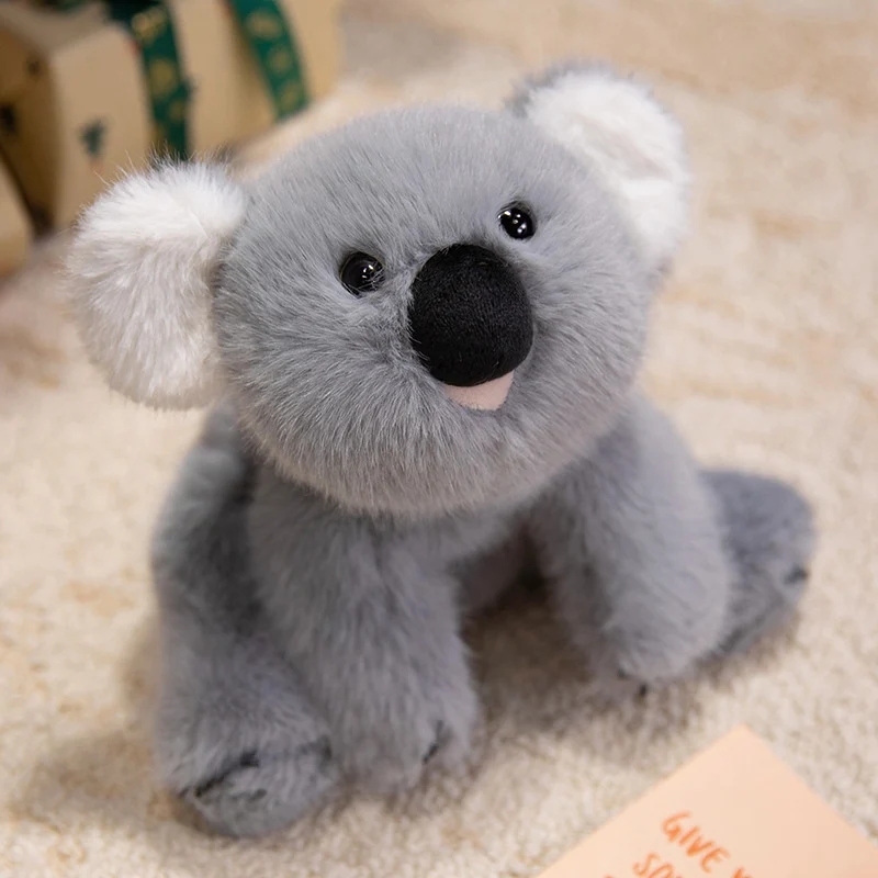 Plush Panda Sitting Cuddle Toy with Round Head and Realistic Safety Eyes Stornfield