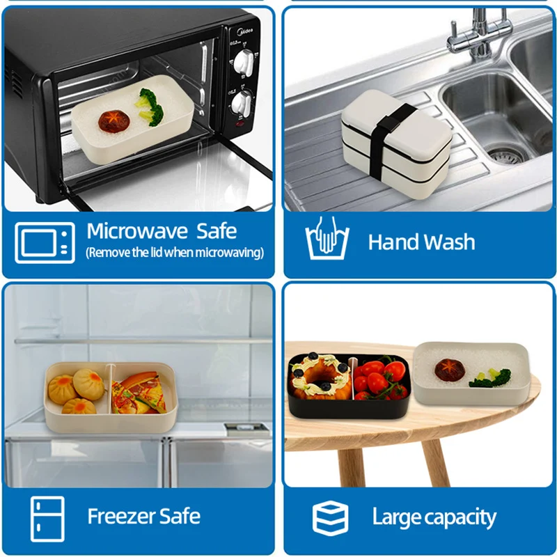 Mehrgeschossiges Lunchbehälter-Set