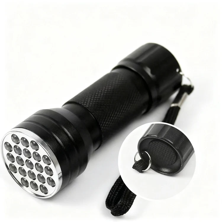 UV Flashlight with Aluminum Housing