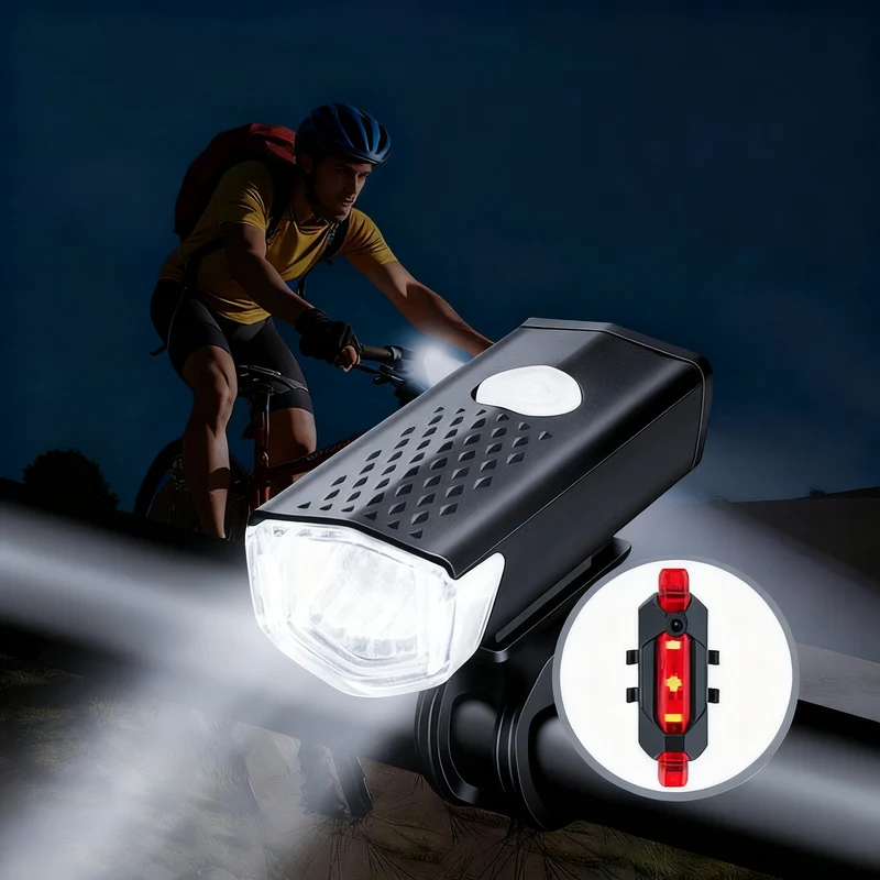 USB bike lighting front