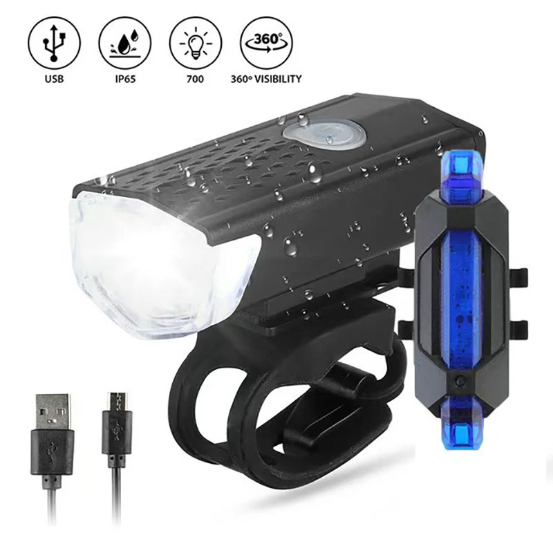 USB bike lighting front