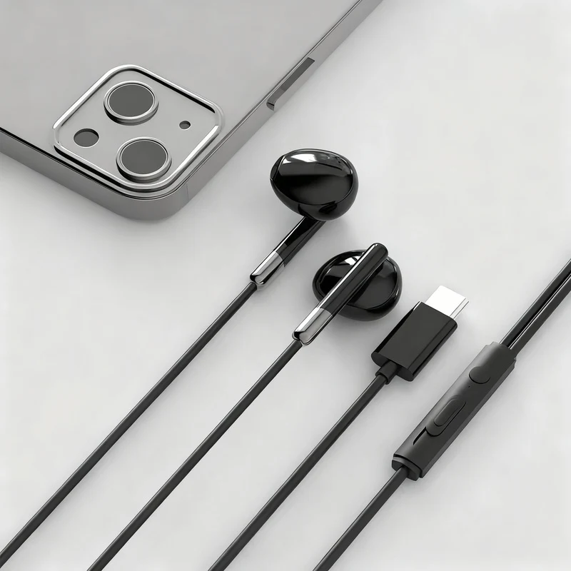 Foreign trade cross-border new model Usb in-ear ENDURANCE RUN 3C tuning with microphone tc mobile phone inline control earphones