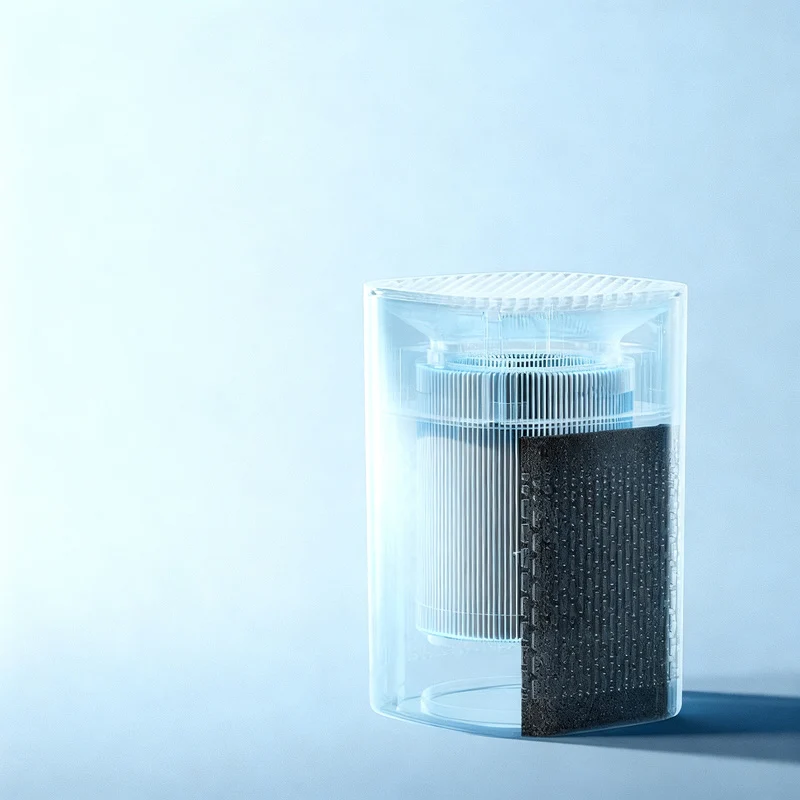 Portable air purifier with aroma function