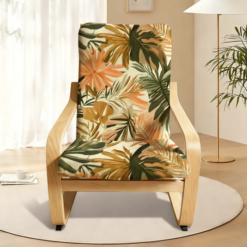 Rocking chair cushion, non-slip and scratch-resistant