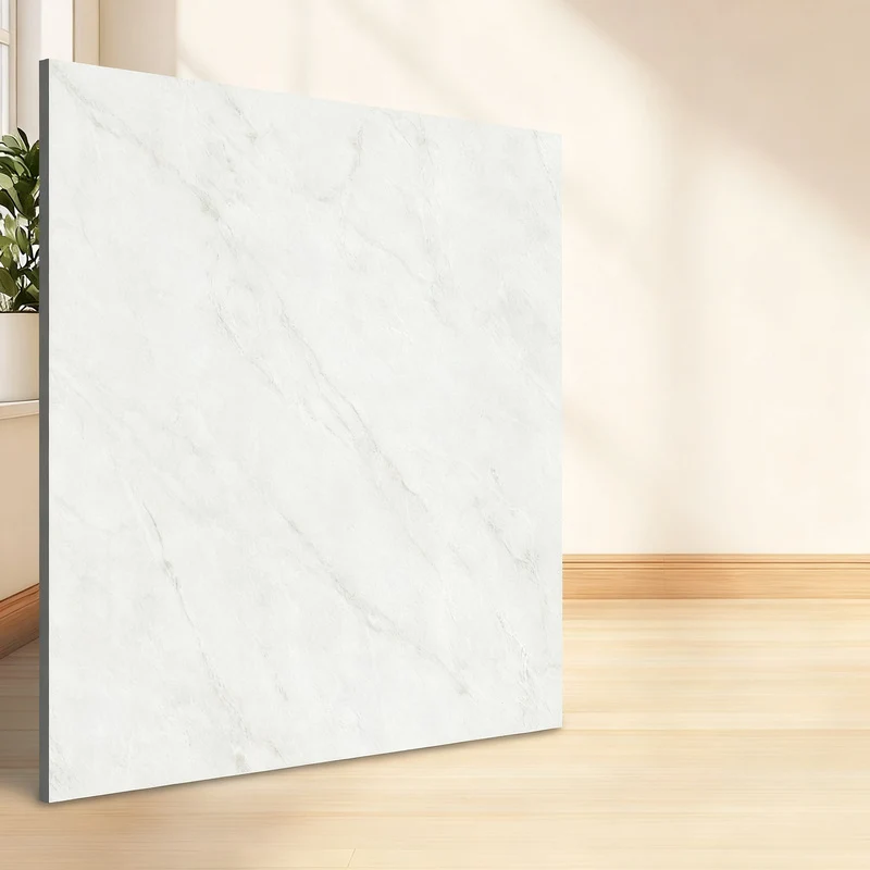 Self-adhesive PVC flooring with tile appearance