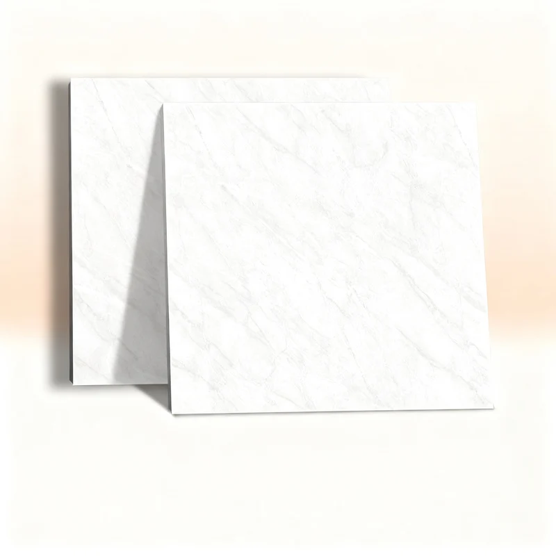 Self-adhesive PVC flooring with tile appearance