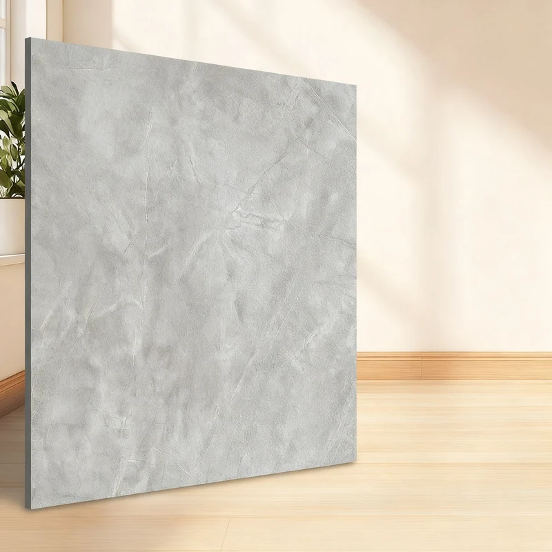 Self-adhesive PVC flooring with tile appearance