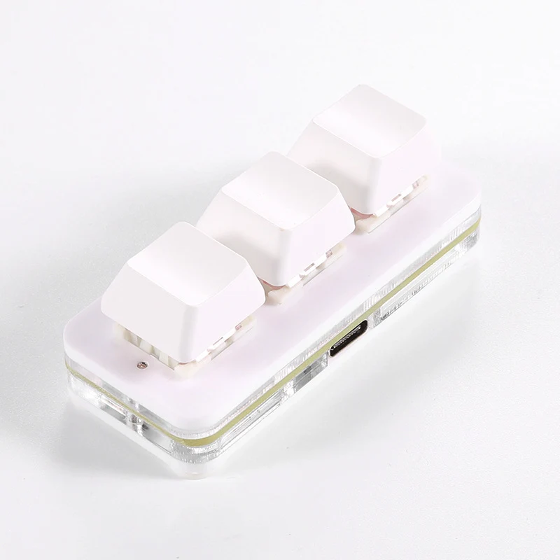 Programmable Mini Keyboard, 3 Keys
