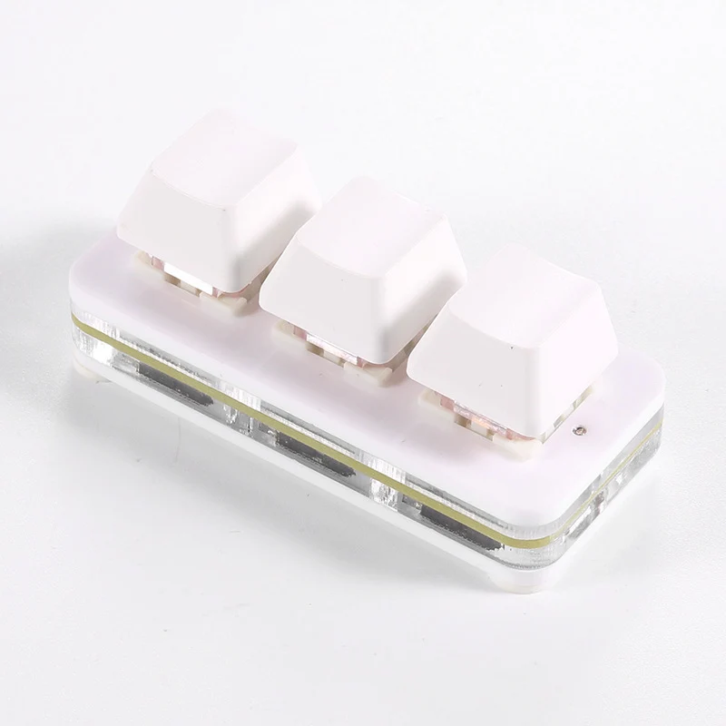 Programmable Mini Keyboard, 3 Keys