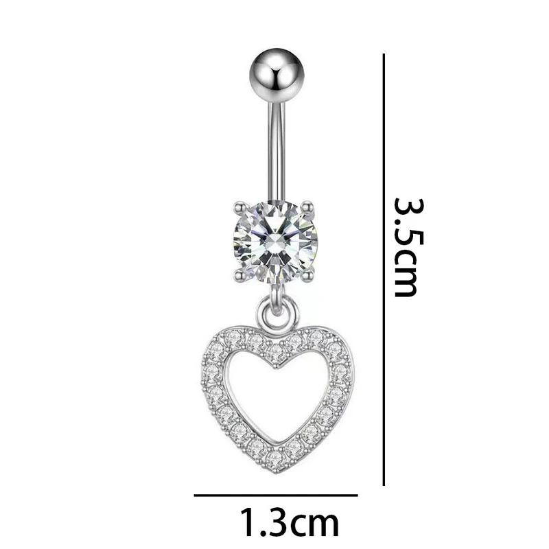Titan-Piercing rod, flat base, internal thread