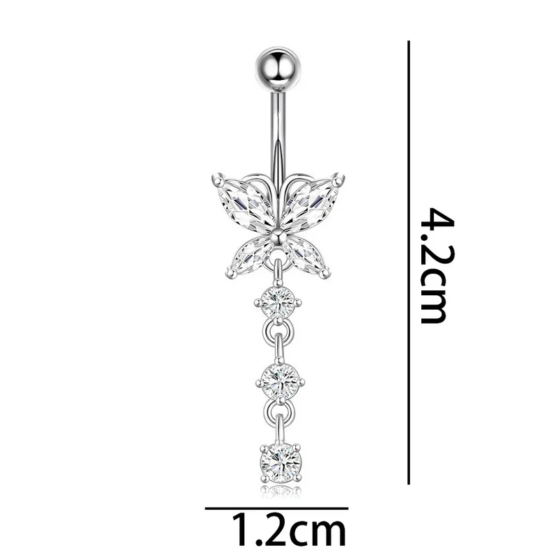 Titan-Piercing rod, flat base, internal thread