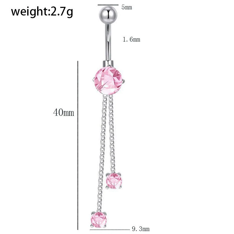 Titan-Piercing rod, flat base, internal thread